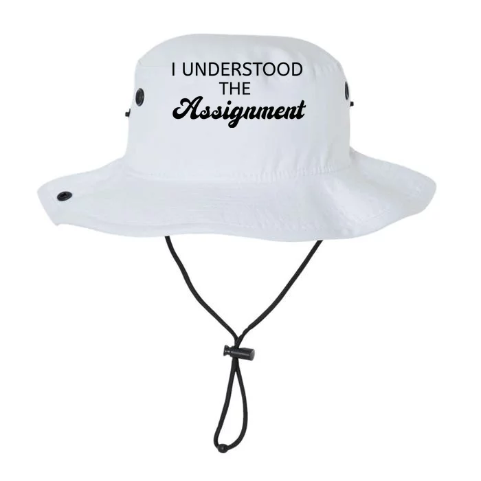 I Understood The Assignment Funny Pop Culture Premium Legacy Cool Fit Booney Bucket Hat