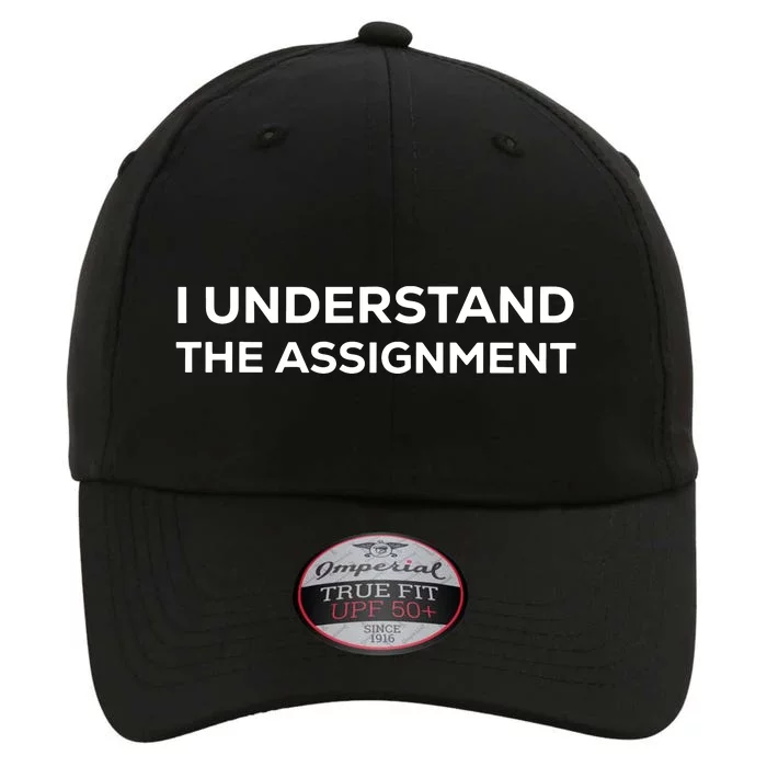 I Understand The Assignment The Original Performance Cap