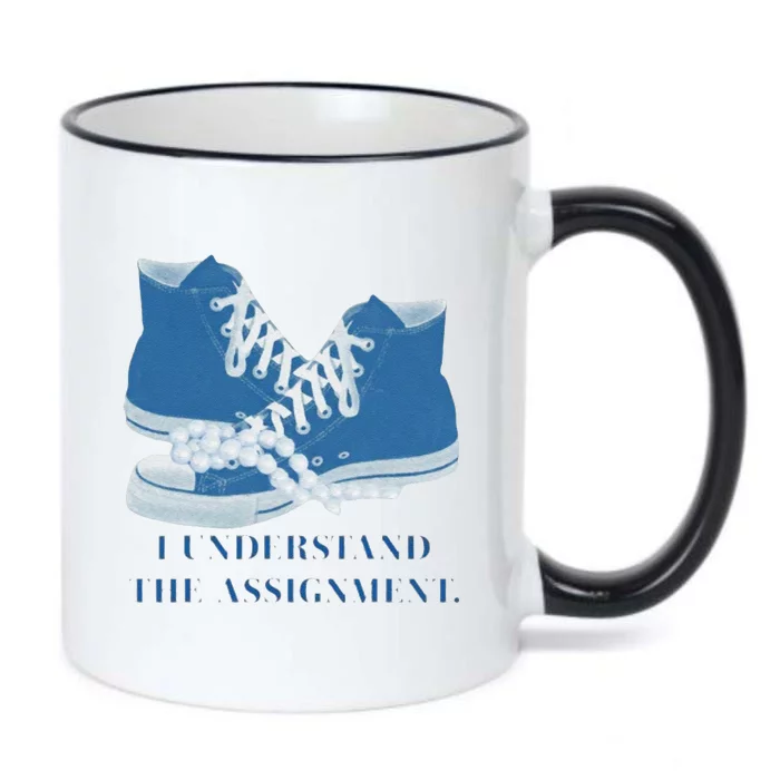 I Understand The Assignment Veterans For Kamala Black Color Changing Mug