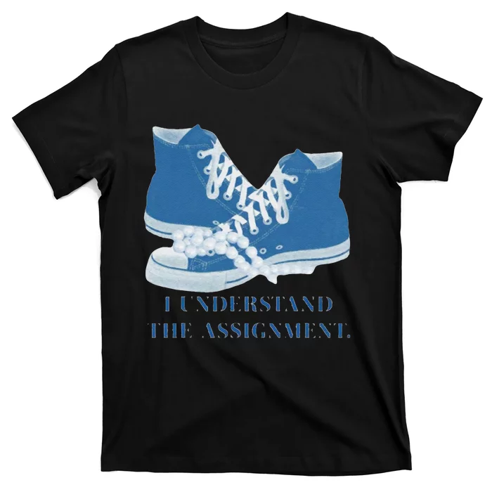 I Understand The Assignment Veterans For Kamala T-Shirt