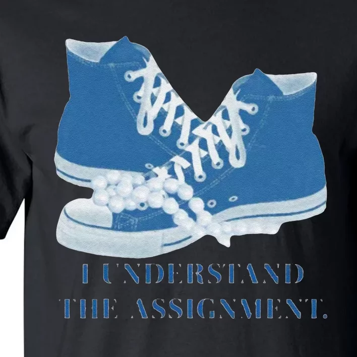 I Understand The Assignment Veterans For Kamala Tall T-Shirt