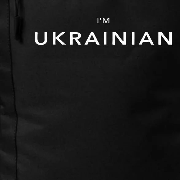 IM Ukrainian Zelensky Ukraine Patriotic Proud Ukrainians Daily Commute Backpack