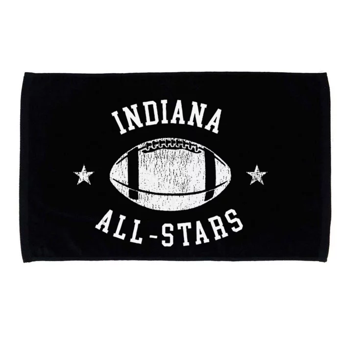 Indiana Vintage Allstars Football Retro 80s Microfiber Hand Towel