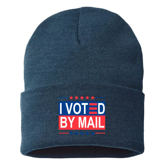 I Voted By Mail Sustainable Knit Beanie