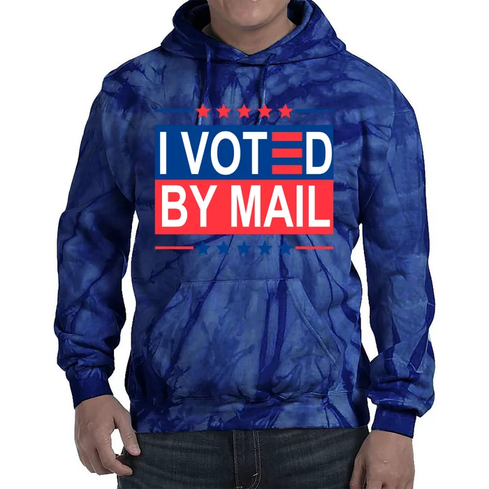 I Voted By Mail Tie Dye Hoodie