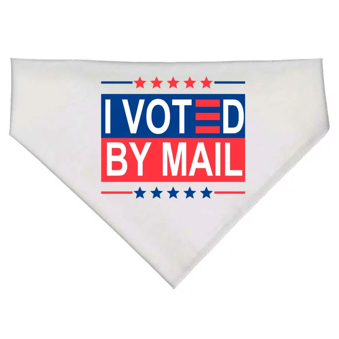 I Voted By Mail USA-Made Doggie Bandana