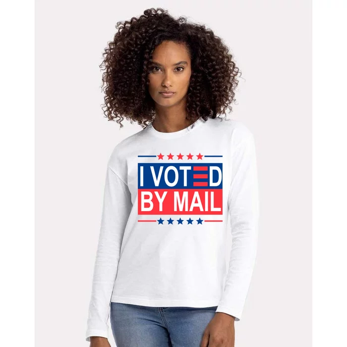 I Voted By Mail Womens Cotton Relaxed Long Sleeve T-Shirt