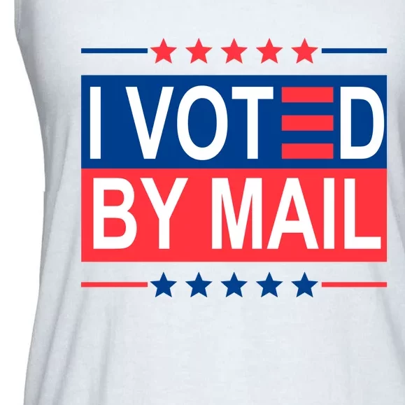 I Voted By Mail Ladies Essential Flowy Tank