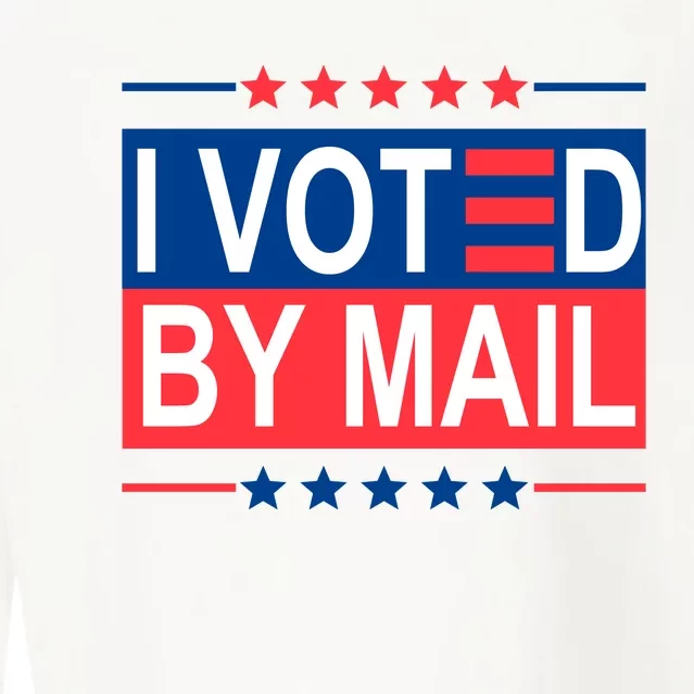 I Voted By Mail Cropped Pullover Crew