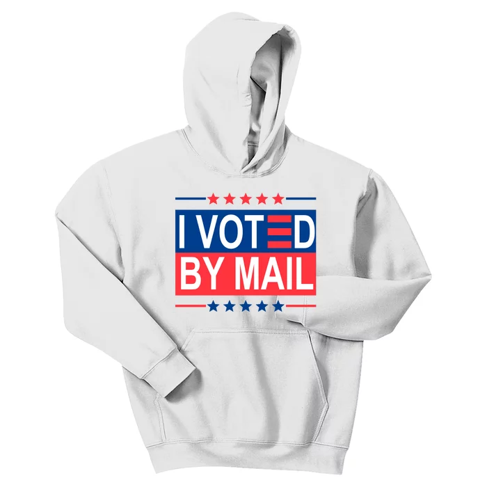 I Voted By Mail Kids Hoodie