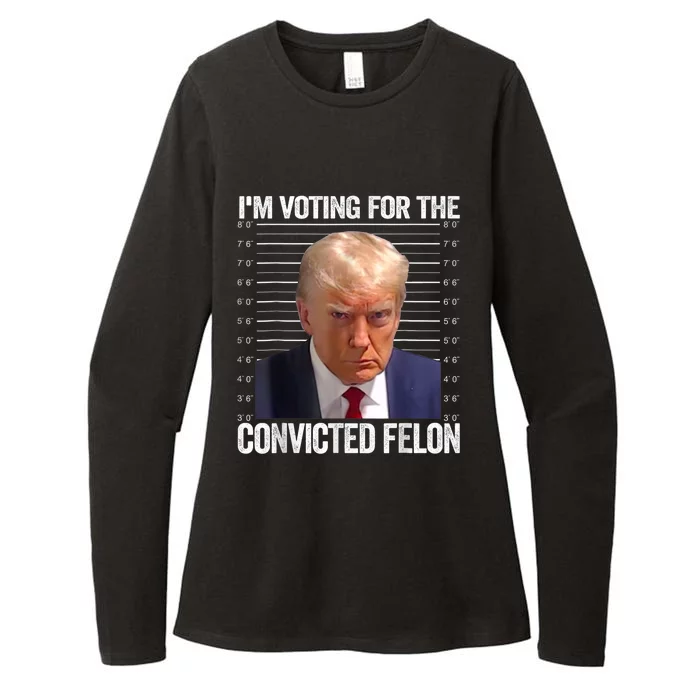 IM Voting Convicted Felon 2024 Womens CVC Long Sleeve Shirt