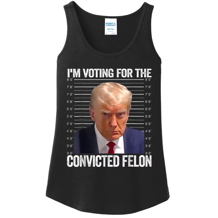 IM Voting Convicted Felon 2024 Ladies Essential Tank