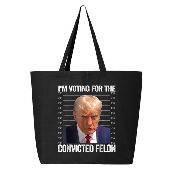 IM Voting Convicted Felon 2024 25L Jumbo Tote