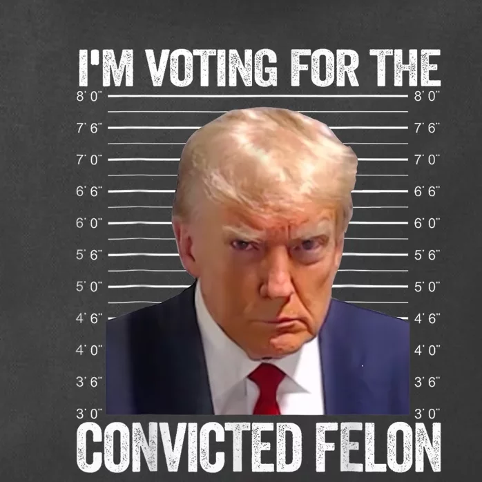 IM Voting Convicted Felon 2024 Zip Tote Bag