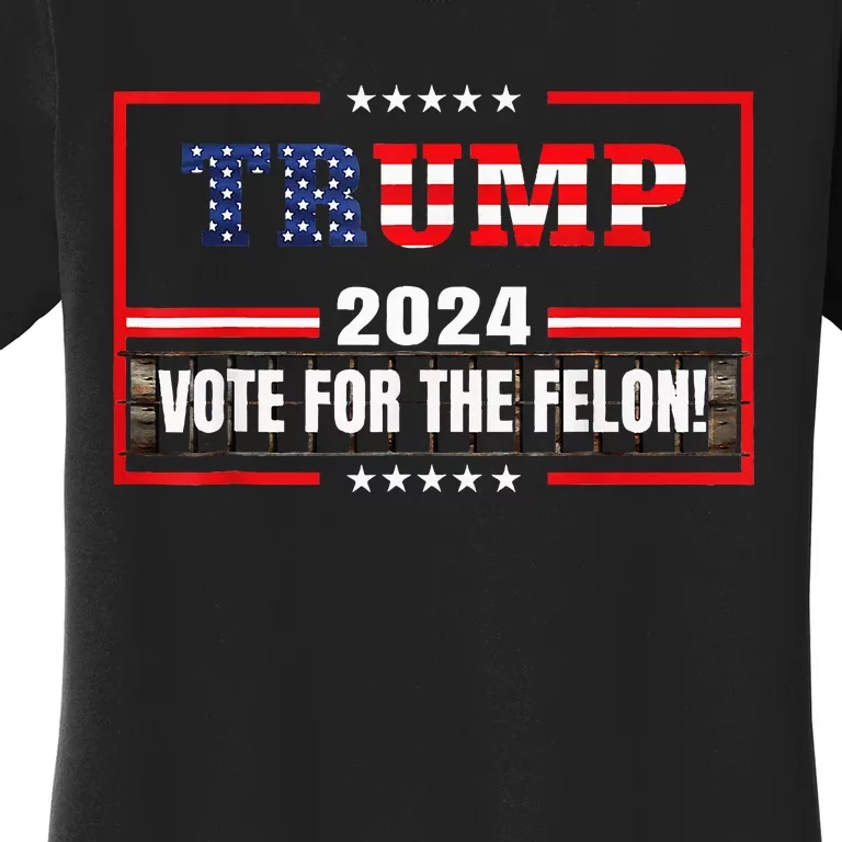 Im Voting Convicted Felon 2024 Still Vote Women's T-Shirt