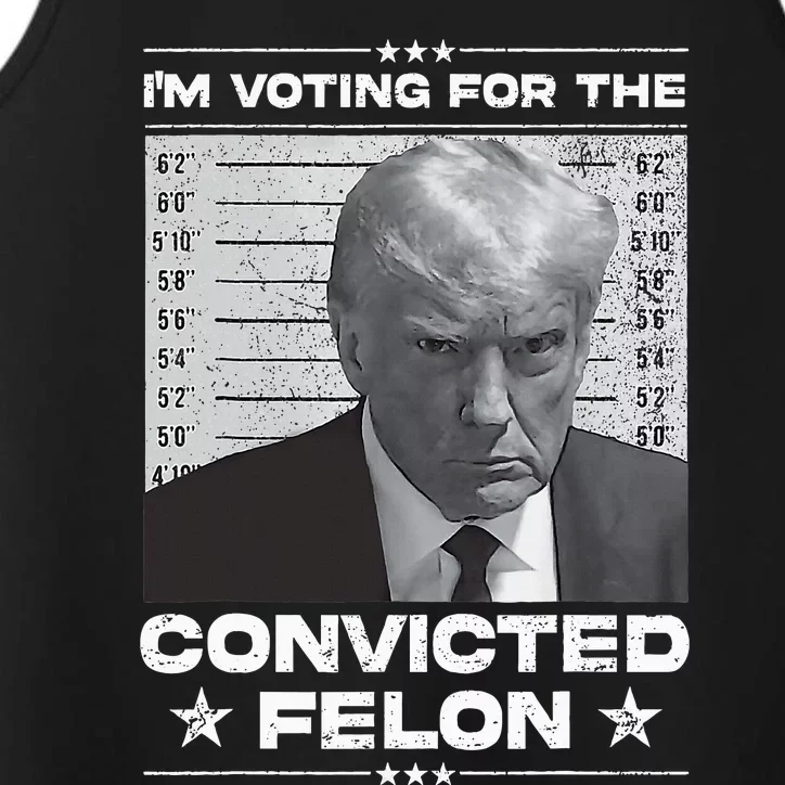 IM Voting Convicted Felon 2024 Trump 2024 Convicted Felon Performance Tank