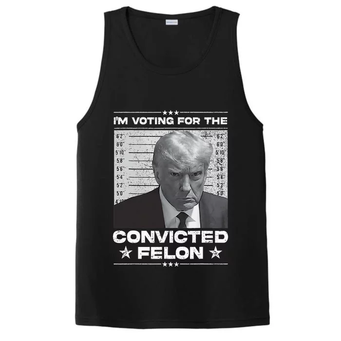 IM Voting Convicted Felon 2024 Trump 2024 Convicted Felon Performance Tank