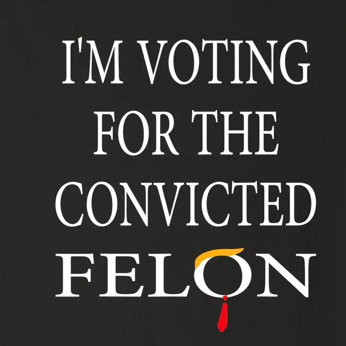 IM Voting Convicted Felon 2024 Toddler Long Sleeve Shirt