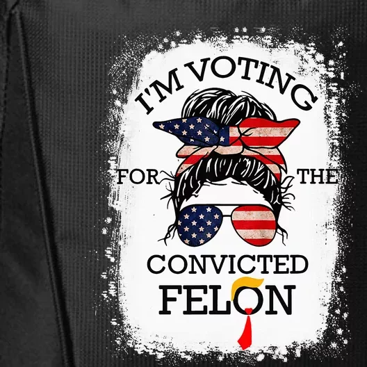 IM Voting Convicted Felon 2024 City Backpack