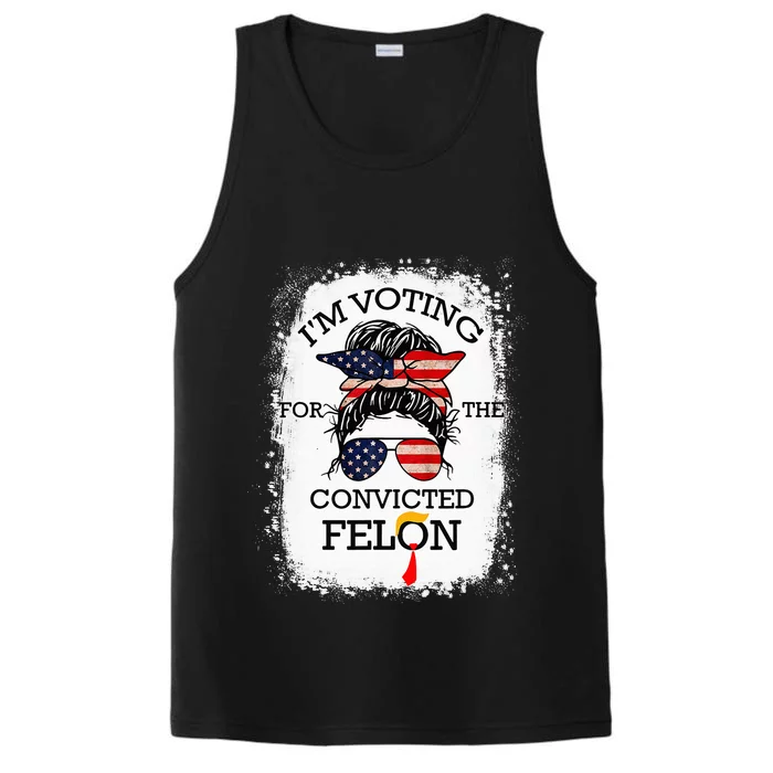 IM Voting Convicted Felon 2024 Performance Tank