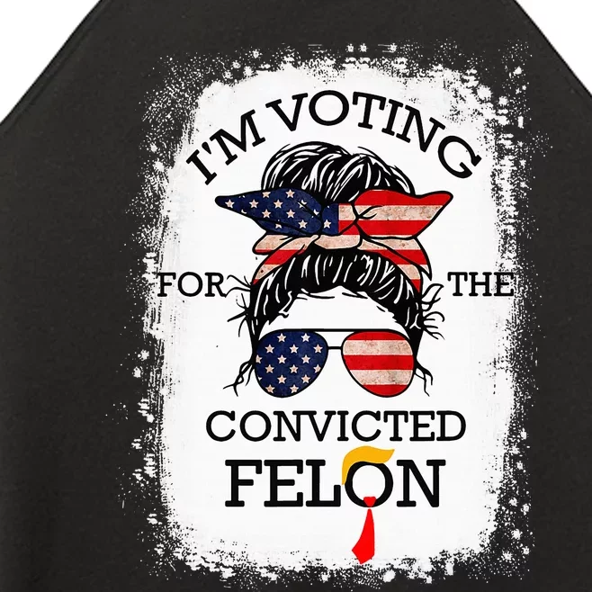 IM Voting Convicted Felon 2024 Women’s Perfect Tri Rocker Tank