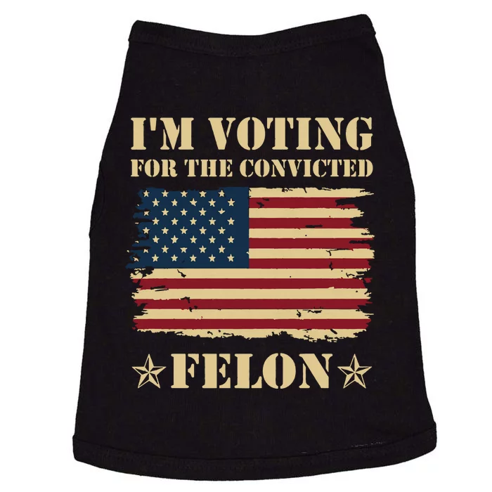 IM Voting Convicted Felon 2024 Doggie Tank