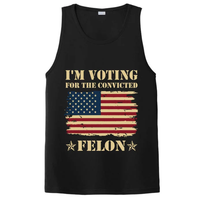 IM Voting Convicted Felon 2024 Performance Tank