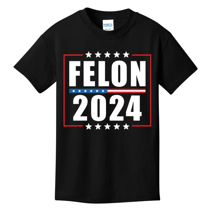 IM Voting Convicted Felon 2024 Kids T-Shirt