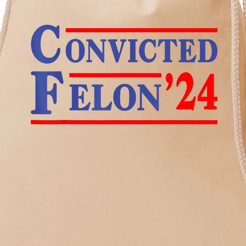 IM Voting Convicted Felon 2024 Trump 2024 Convicted Felon Drawstring Bag