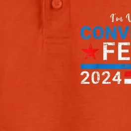 IM Voting Convicted Felon 2024 Dry Zone Grid Performance Polo