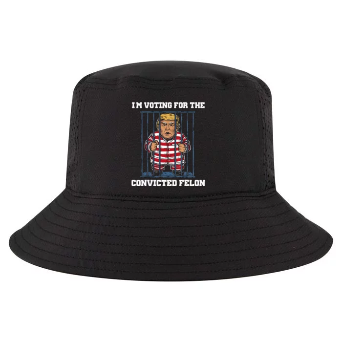 IM Voting Convicted Felon Trump 2024 Cool Comfort Performance Bucket Hat