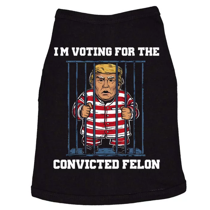 IM Voting Convicted Felon Trump 2024 Doggie Tank