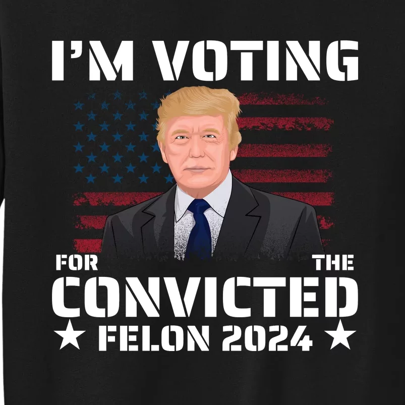 Im Voting Convicted Felon 2024 Sweatshirt