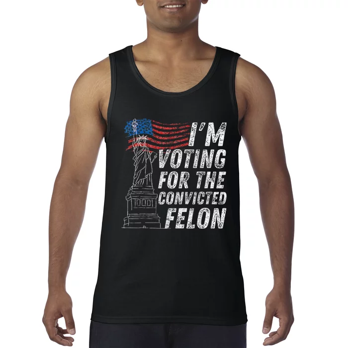 IM Voting Convicted Felon 2024 Tank Top