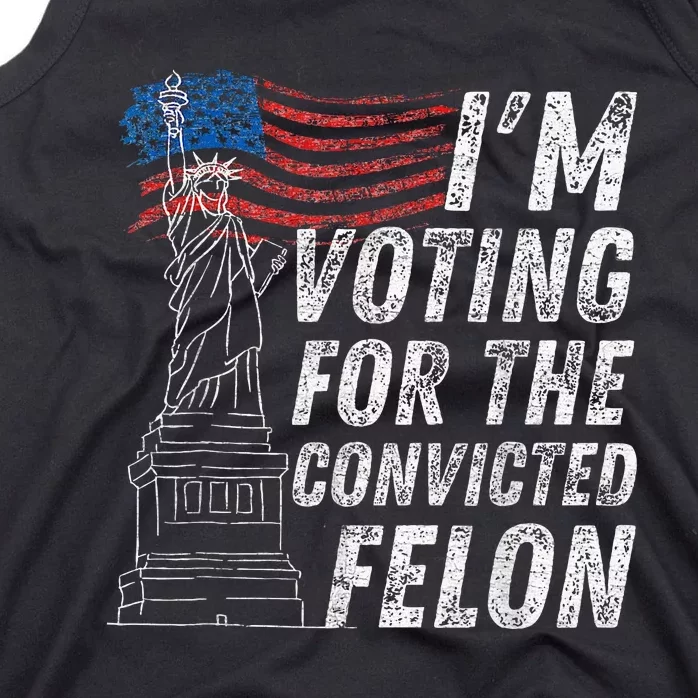 IM Voting Convicted Felon 2024 Tank Top