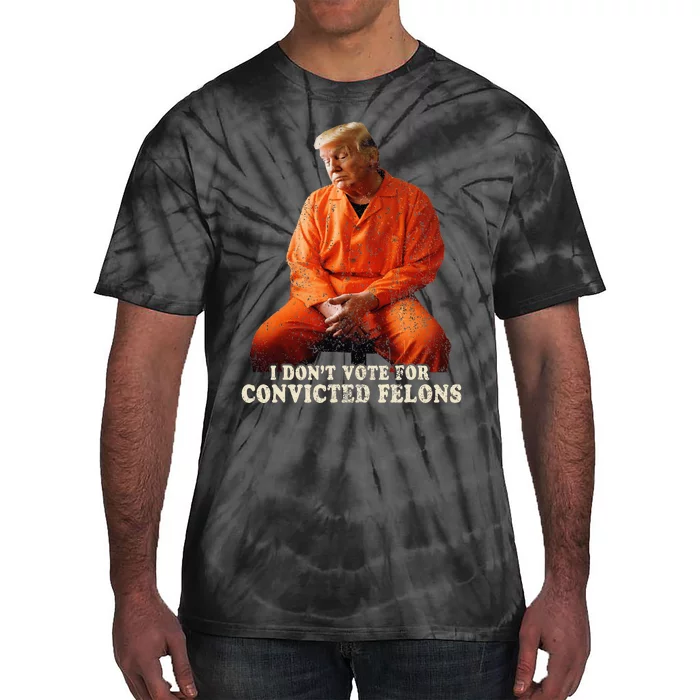 IM Voting Convicted Felon 2024 Tie-Dye T-Shirt