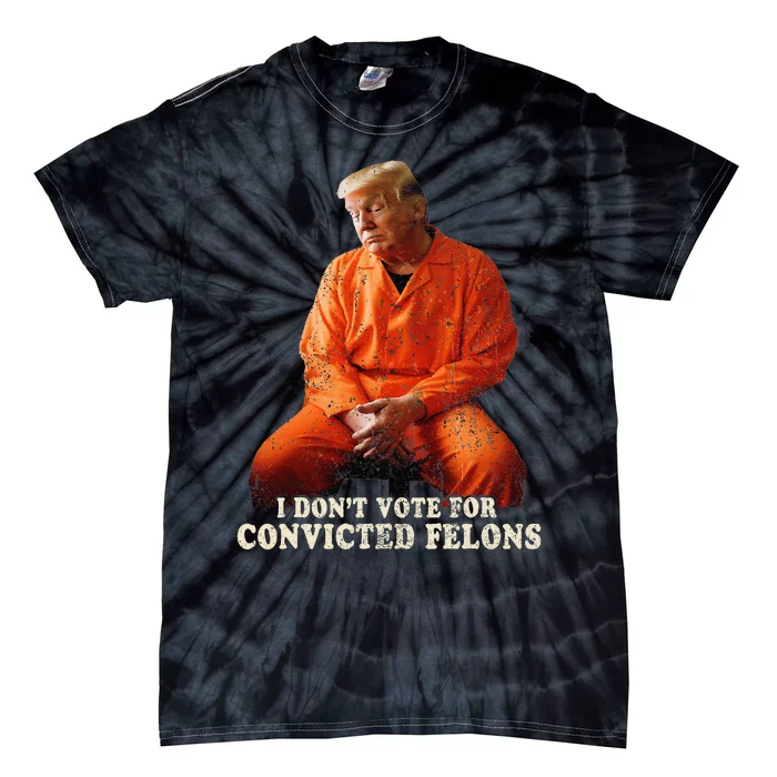 IM Voting Convicted Felon 2024 Tie-Dye T-Shirt