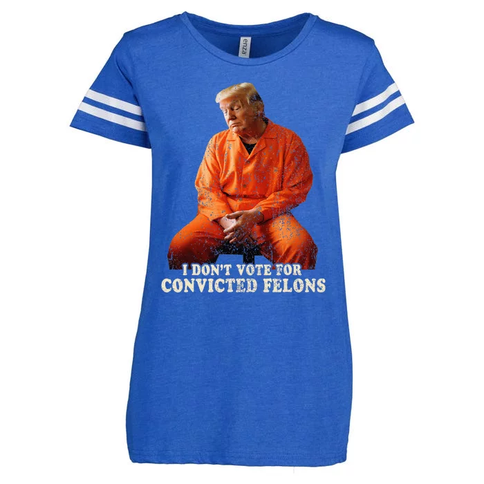 IM Voting Convicted Felon 2024 Enza Ladies Jersey Football T-Shirt