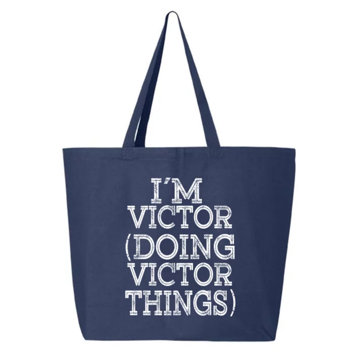 I'm Victor Doing Victor Things Family Reunion First Name Meaningful Gift 25L Jumbo Tote