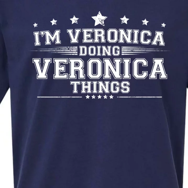 Im Veronica Doing Veronica Things Sueded Cloud Jersey T-Shirt