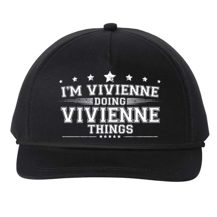 Im Vivienne Doing Vivienne Things Snapback Five-Panel Rope Hat