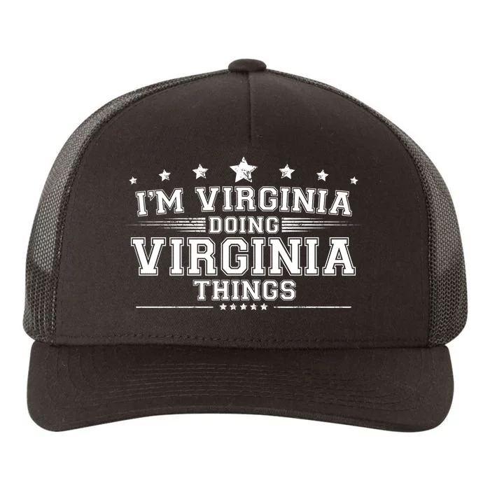 Im Virginia Doing Virginia Things Yupoong Adult 5-Panel Trucker Hat