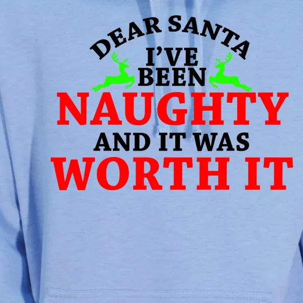 I've Been Naughty And It Worth it Unisex Surf Hoodie