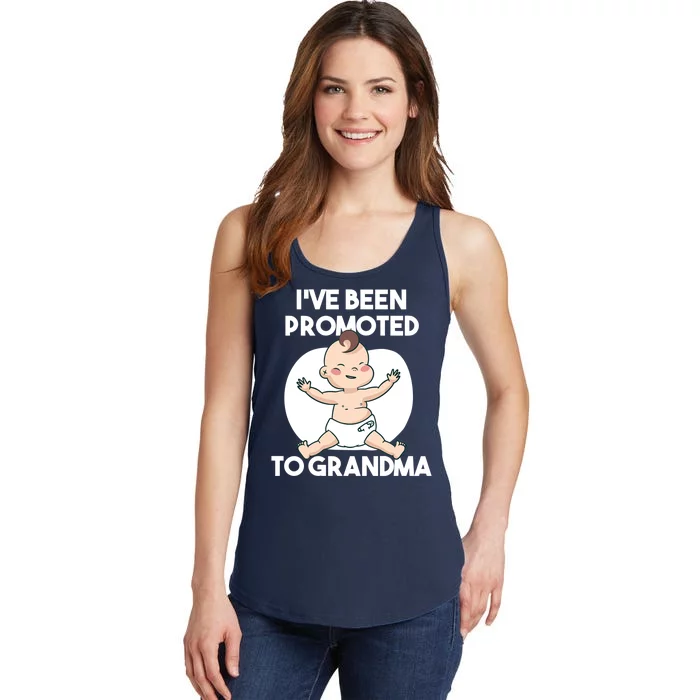 I've Been Promoted To Grandma Ladies Essential Tank