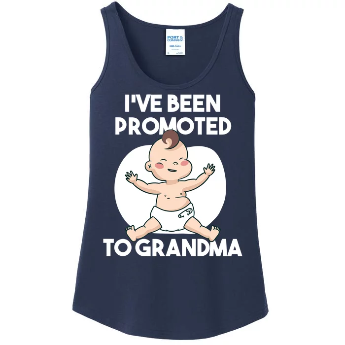 I've Been Promoted To Grandma Ladies Essential Tank