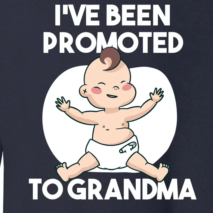 I've Been Promoted To Grandma Toddler Sweatshirt