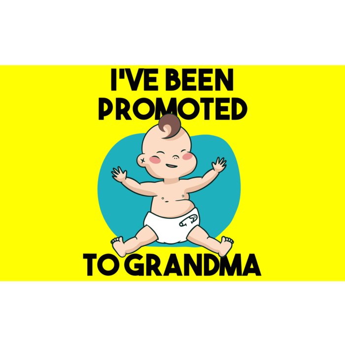 I've Been Promoted To Grandma Bumper Sticker