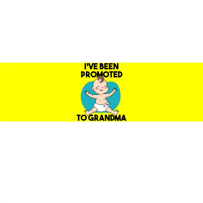 I've Been Promoted To Grandma Bumper Sticker