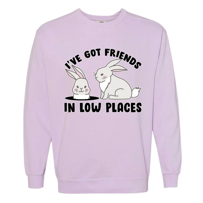 I've Got Friends In Low Places Garment-Dyed Sweatshirt