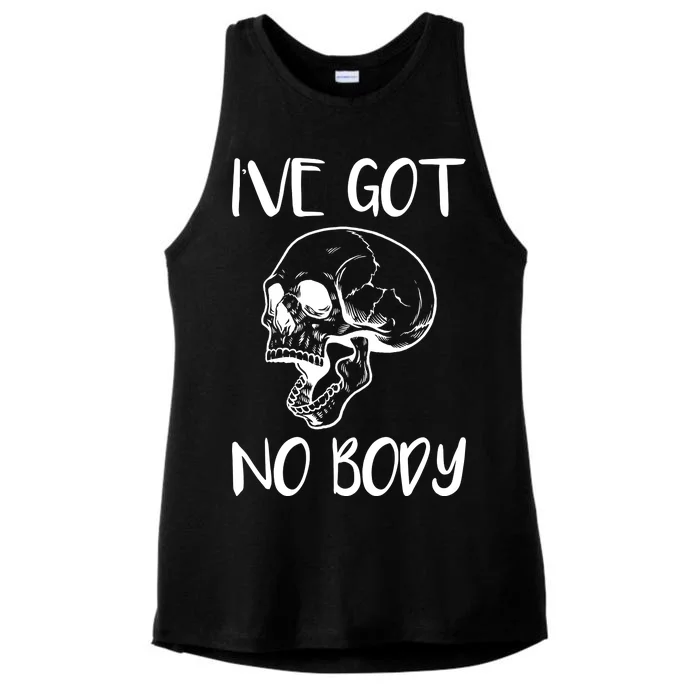 I've Got No Body Ladies Tri-Blend Wicking Tank